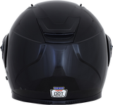 Casco de motocicleta AFX FX-111 - Negro brillante - Talla pequeña 0100-1784 