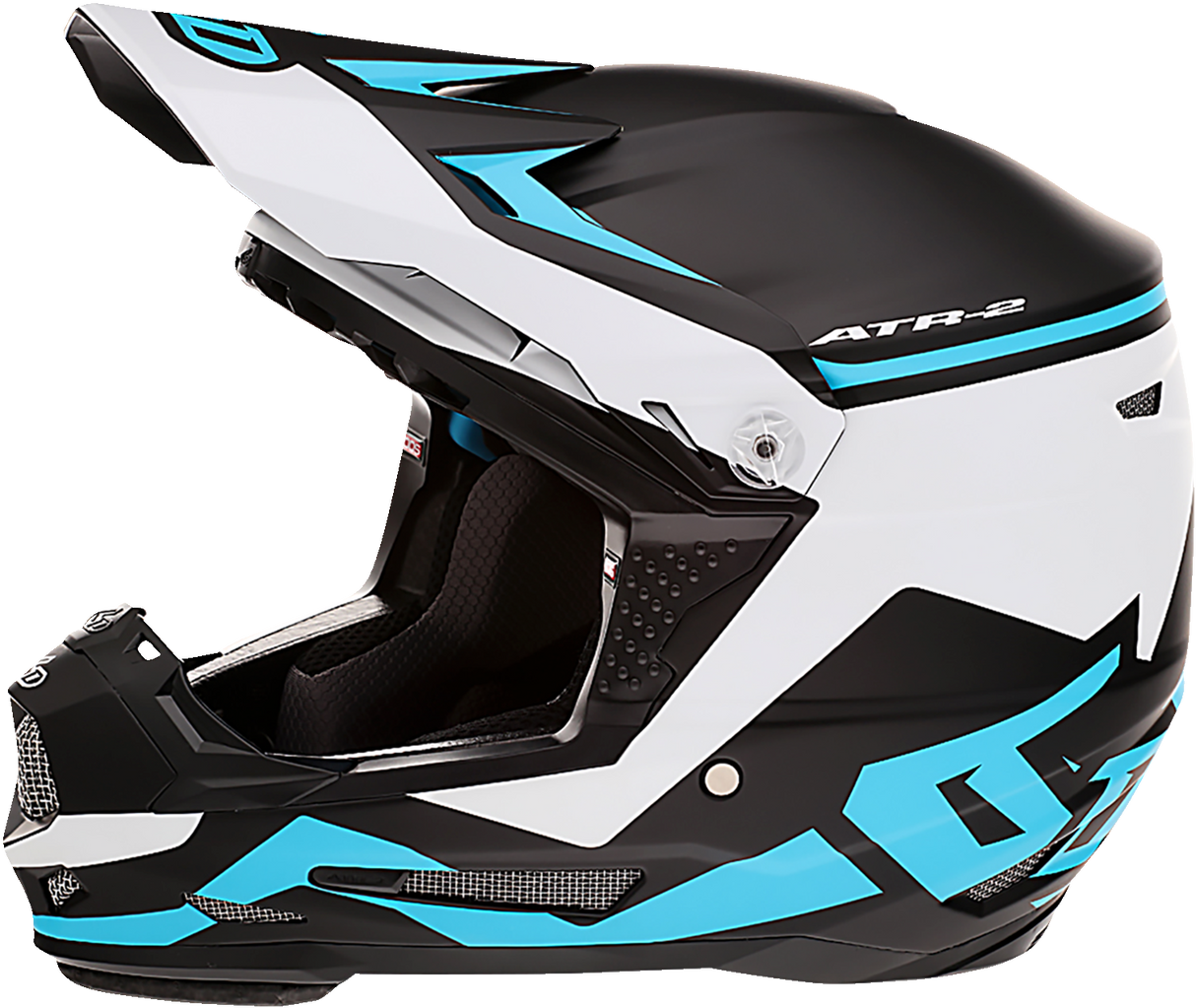 Casco de motocicleta 6D ATR-2Y - Drive - Cian - XL 11-6303