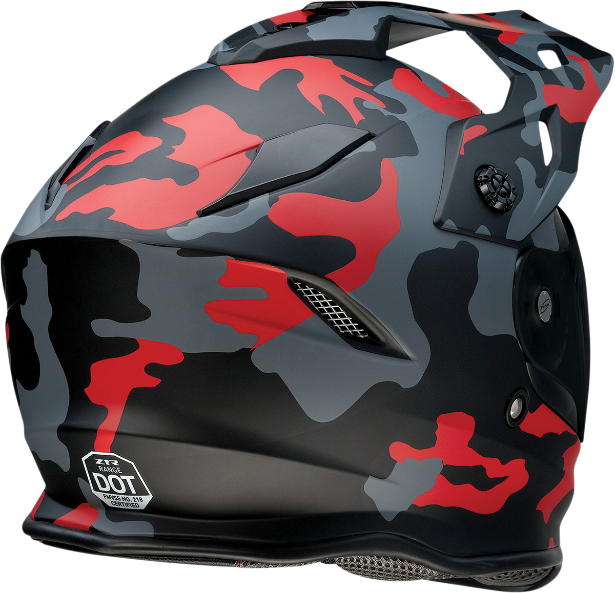 Casco de moto Z1R Range - Camuflaje - Rojo - 2XL 0140-0098 
