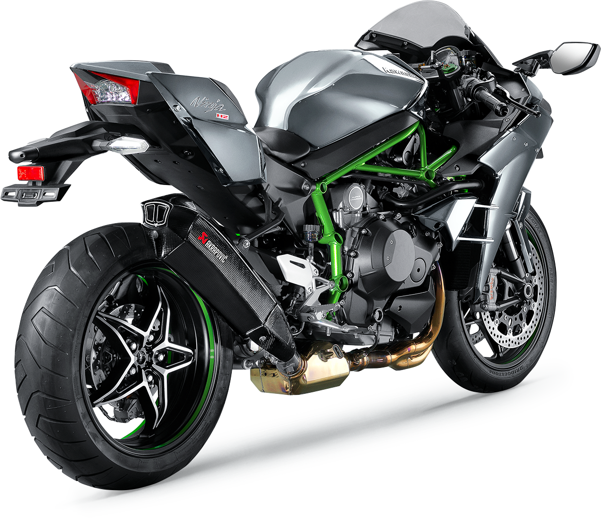 Akrapovic カーボンサイレンサー マフラー　ninja h2 2015〜 AKRAPOVIC Muffler - Carbon Fiber S-K10SO15-HX2C – Sixty61