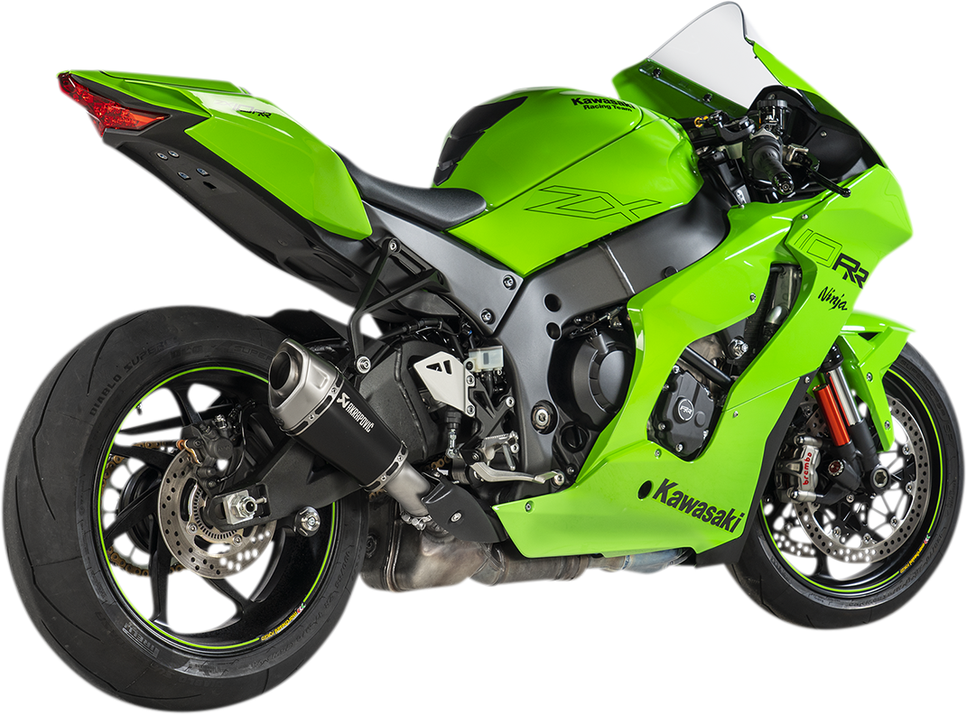 Kawasaki ZX10R 2021-2025 Exhaust, Akrapovic Slip-On Race Muffler