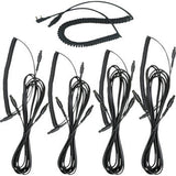 Kit de intercomunicador/radio y auriculares para casco NAVATLAS - 4 plazas - Negro NI2RIH4 