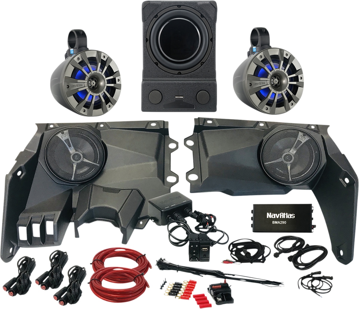 Kit de audio NAVATLAS - Zona 4 - X3 X36ZONE4 