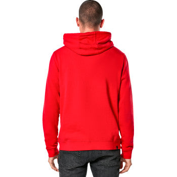 Sudadera con capucha ALPINESTARS Ride 4.0 - Rojo/Blanco/Negro - Talla L 1214-51820-321-L