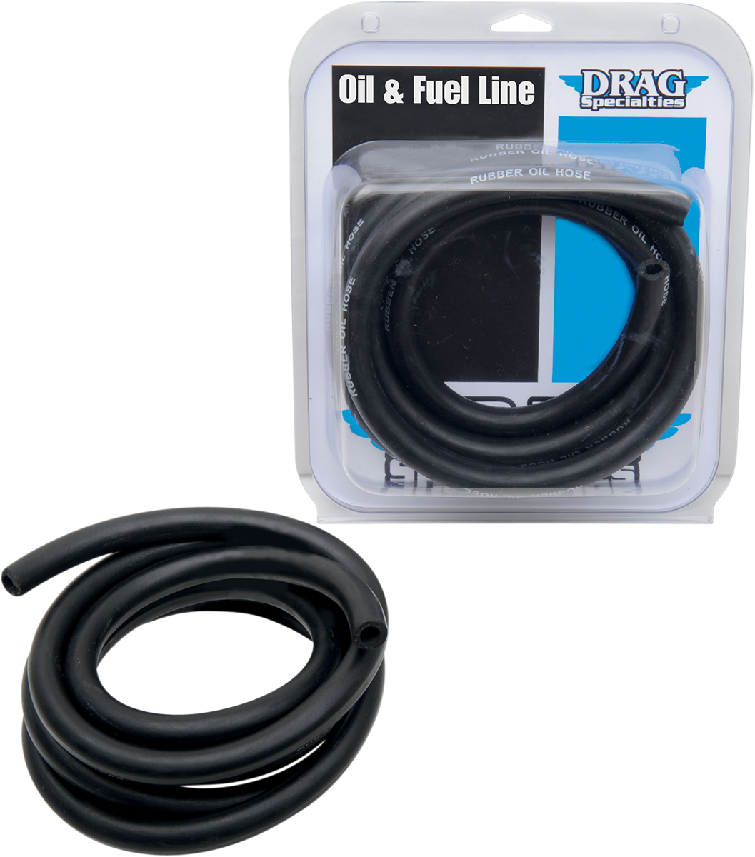 Línea de aceite DRAG SPECIALTIES - Negra - 3/8" - 8' DOH-0388