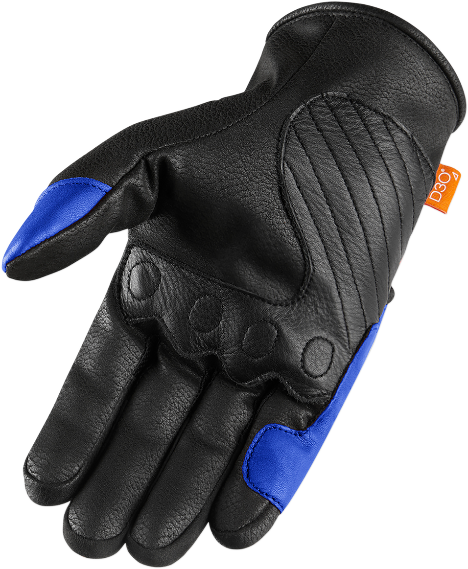 Guantes ICON Contra2™ - Azul - Pequeños 3301-3701