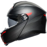 Casco de moto AGV Tourmodular - Frequency - Gunmetal mate/Rojo - XL 211251F2OY00515 