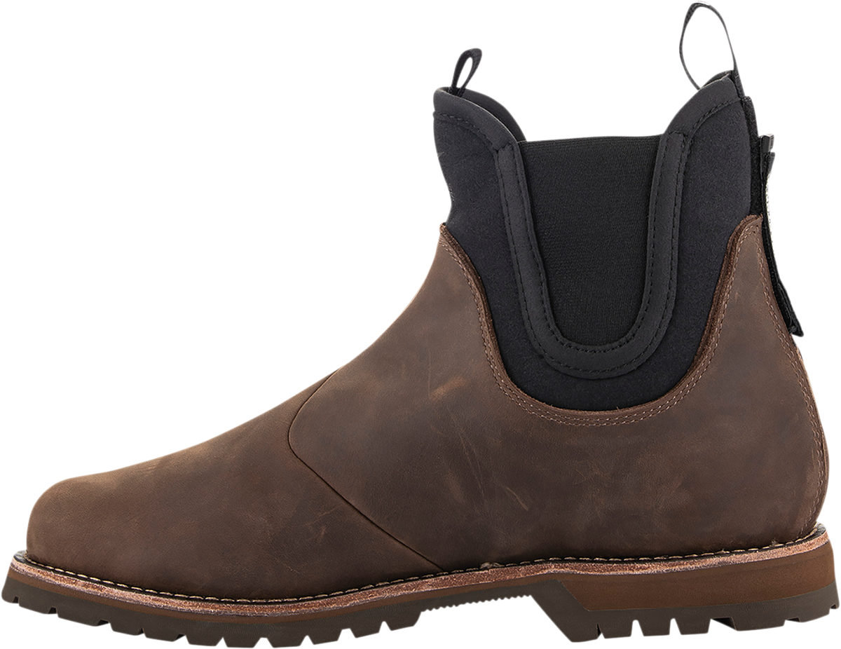 Botas ALPINESTARS Turnstone - Negro/Marrón - Talla 12 de EE. UU. 2653522-84-12