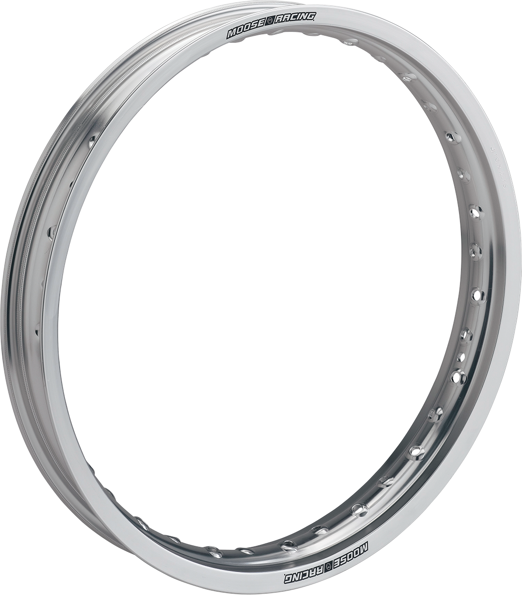 Llanta MOOSE RACING - 36 agujeros - Plateada - 19x1.85 GY-19X185S