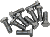 Pernos DRAG SPECIALTIES - Cabeza hexagonal - Cromados - 3/8"-16 x 1" MPB132