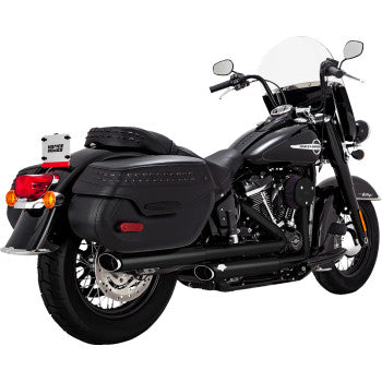 Silenciadores deslizantes VANCE &amp; HINES Twin Slash - PCX™ - Negro 46379 
