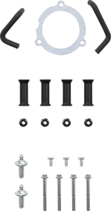 Filtro de aire VANCE &amp; HINES VO2 Insight - M8 - Negro arrugado Softail / Glide 2017-2024 41077 