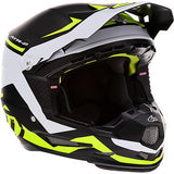 6D ATR-2Y Motorcycle Helmet - Drive - Neon Yellow - Large 11-6322