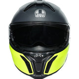 AGV Tourmodular Motorcycle Helmet - Balance - Black/Yellow Fluo/Gray - Large 211251F2OY00114