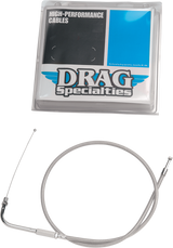 Cable del acelerador DRAG SPECIALTIES - 26-1/2" - Trenzado 5332600B