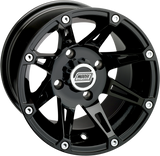 Rueda MOOSE UTILITY - 387X - Delantera/Trasera - Mecanizada Negra - 12x7 - 4/4 - 4+3 387MO12744BW4 
