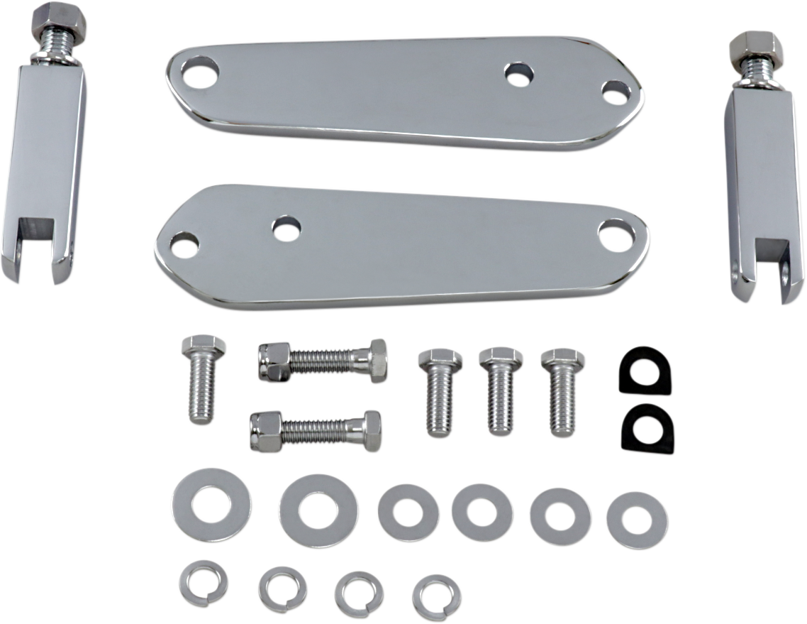 Soporte de estribo para carretera DRAG SPECIALTIES - Cromado - Dyna 75416