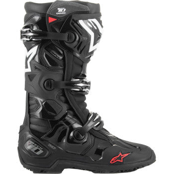 Botas de enduro ALPINESTARS Tech 10 - Negras - Talla 14 de EE. UU. 2010025-10-14 