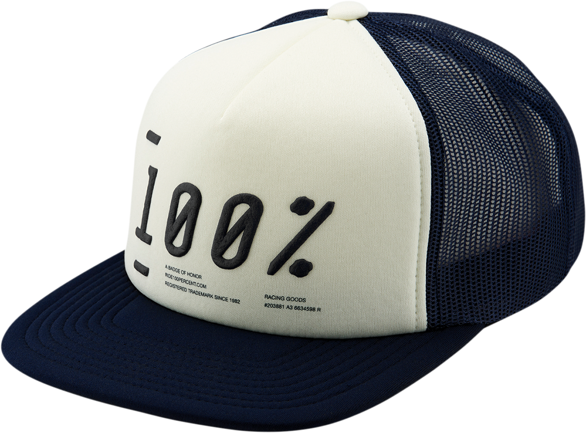 Gorra 100% Transfer - Azul marino - Talla única 20094-015-01