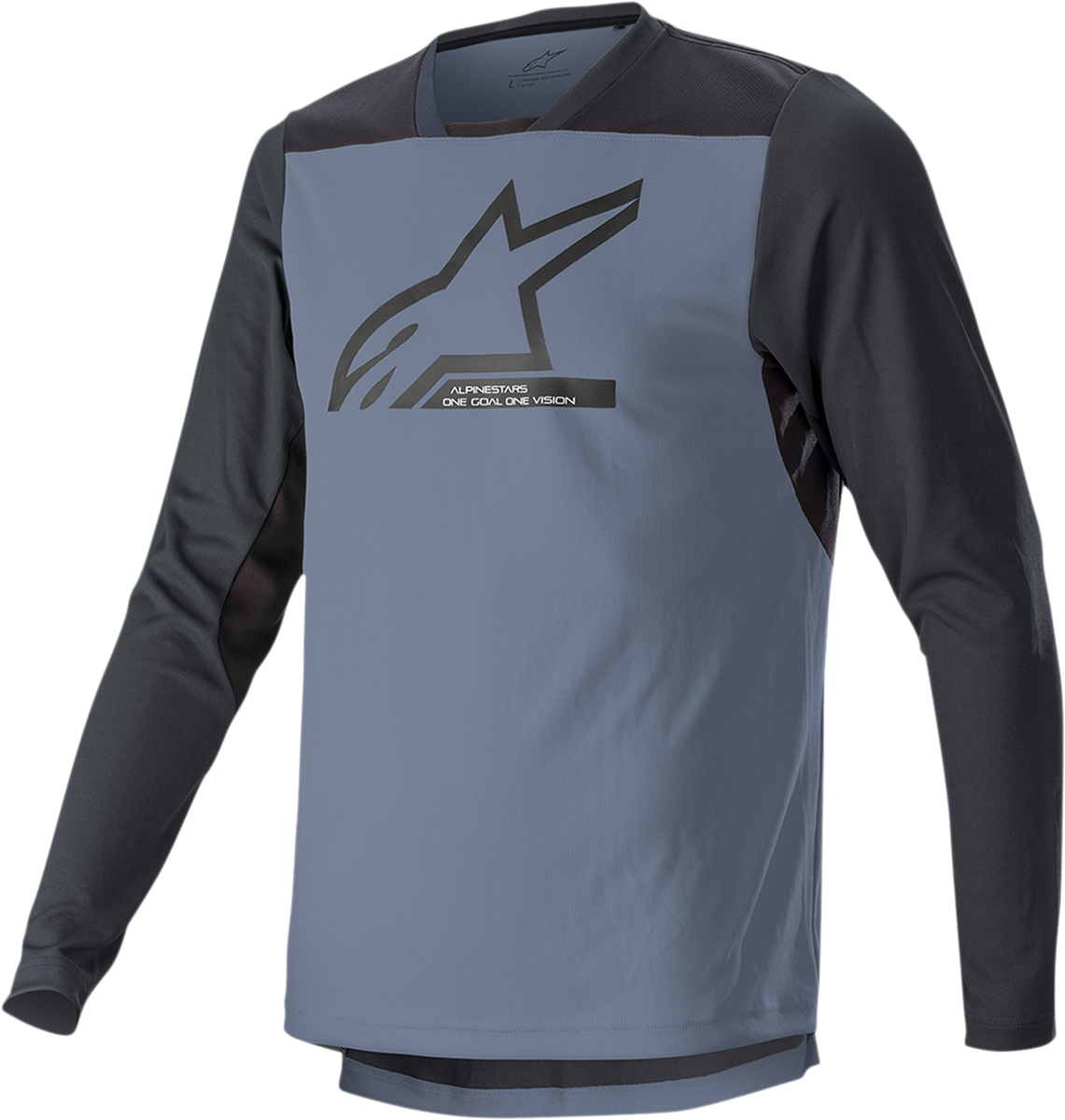 Maillot de manga larga ALPINESTARS Drop 6.0 V2 - Negro/Gris - Talla M 1766422-9291-MD