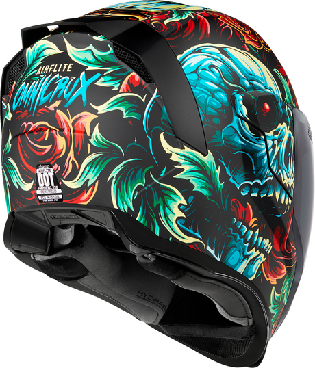 ICON Airflite™ Motorcycle Helmet - Omnicrux - MIPS® - Black - XS 0101-14993