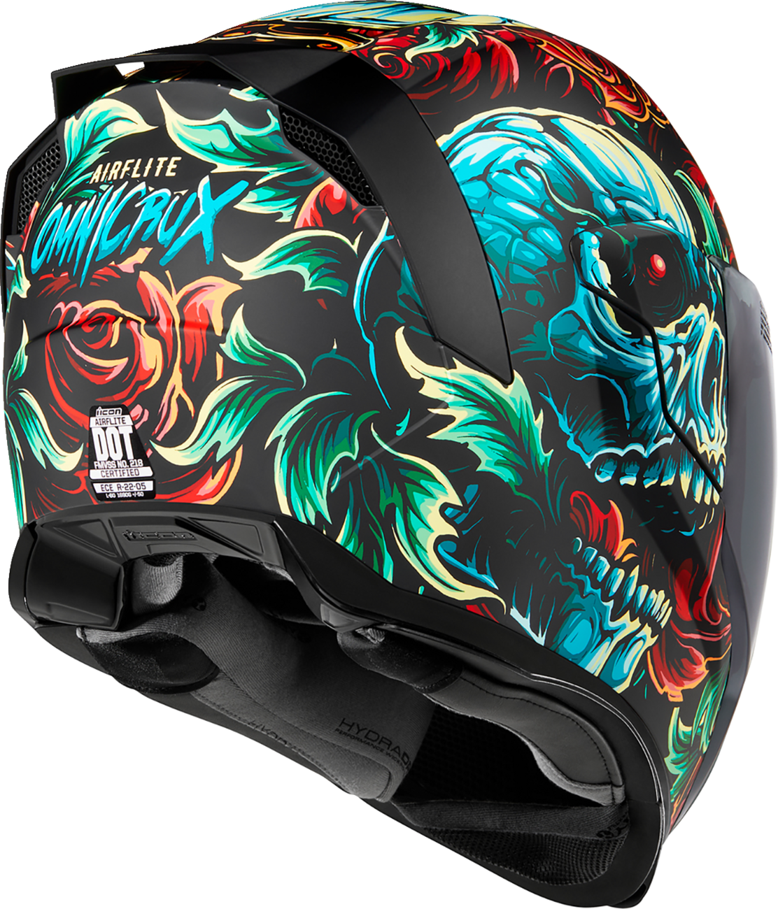 ICON Airflite™ Motorcycle Helmet - Omnicrux - MIPS® - Black