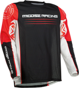 Camiseta MOOSE RACING Sahara - Roja/Negra - Pequeña 2910-6852 