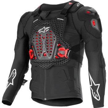 Chaqueta de protección ALPINESTARS Bionic XTR Plasma - Negro/Rojo/Blanco - 2XL 6507625-132-2X 