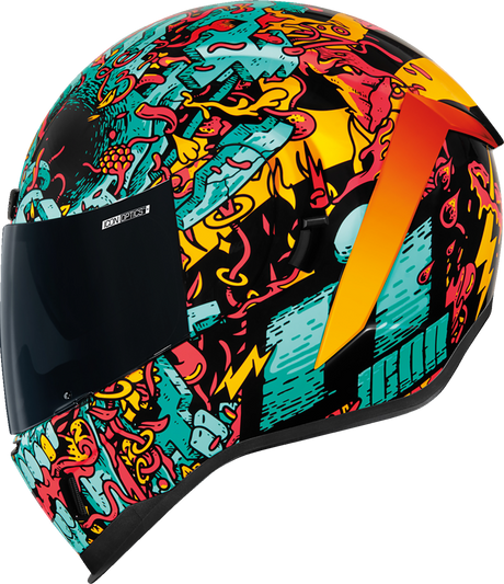 ICON Airform™ Motorcycle Helmet - Munchies - MIPS® - Blue - Medium 10116969