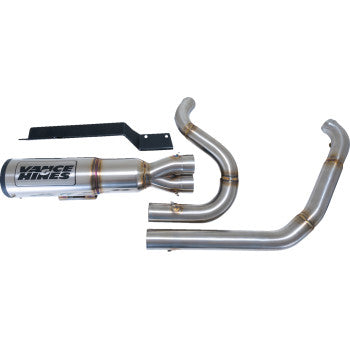 VANCE & HINES 2-into-1 High Output Exhaust System - Brushed