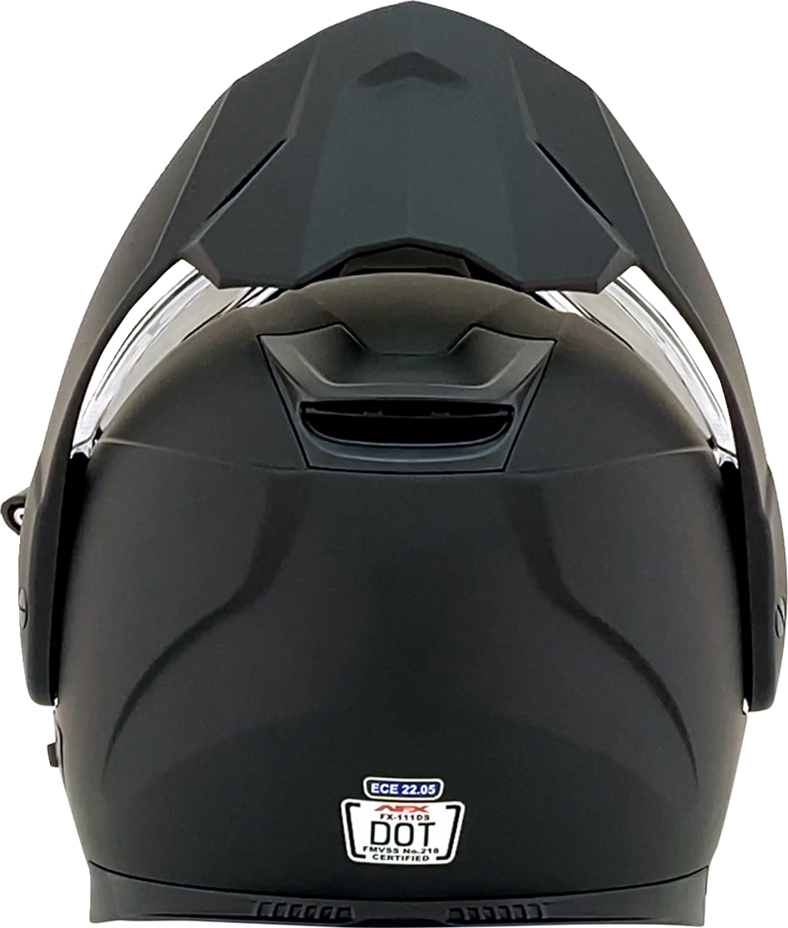 Casco de moto de nieve AFX FX-111DS - Eléctrico - Negro mate - Mediano 0120-0800 