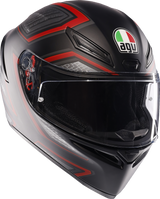 Casco de moto AGV K1 S - Sling - Negro mate/Rojo - 2XL 2118394003-038-XXL