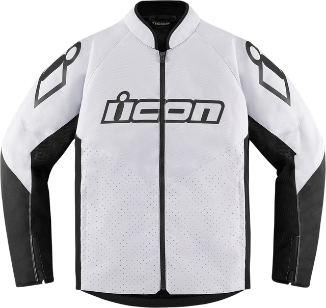 ICON Hooligan™ CE Jacket - White - Medium 2820-5798