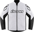 ICON Hooligan™ CE Jacket - White - XL 2820-5800