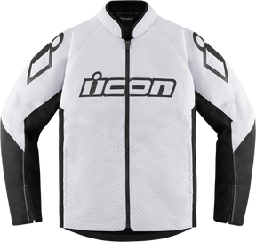 ICON Hooligan™ CE Jacket - White - XL 2820-5800