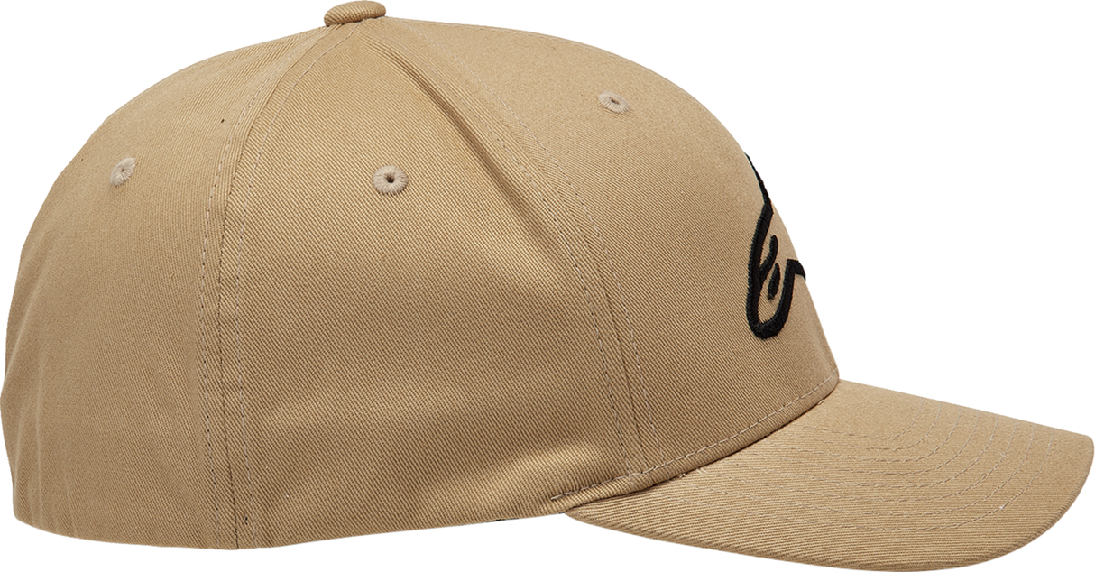 Gorra ALPINESTARS Ageless Curve - Arena/Negro - Talla pequeña/mediana 1017810102310SM