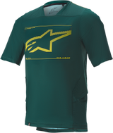Maillot ALPINESTARS Drop 6.0 - Manga corta - Verde - Talla pequeña 1766320-7170-SM