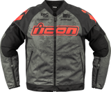 Chaqueta ICON Overlord3™ Magnacross - Gris - Talla grande 2820-6714