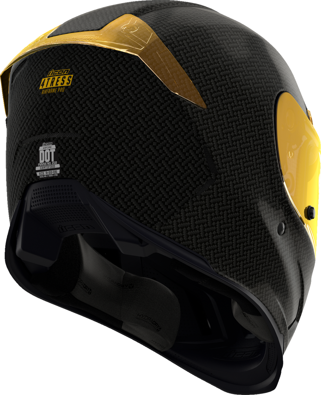 Casco ICON Airframe Pro™ - Carbono 4Tress - Amarillo - XL 0101-16663