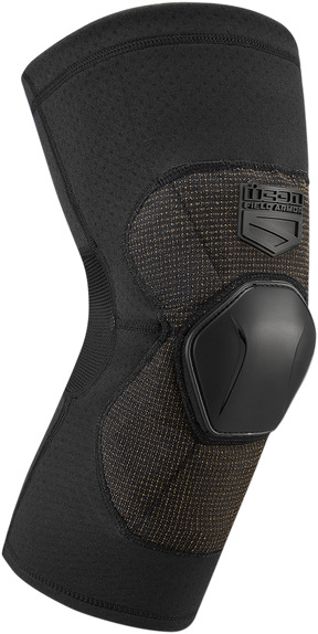 ICON Field Armor™ Compression Knee Guards - Black - XL 2704-0503