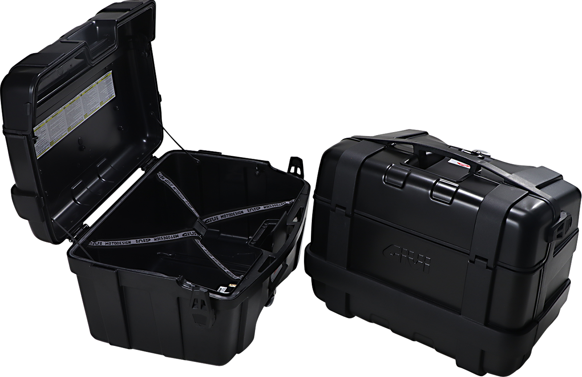 Baúl lateral o superior GIVI Trekker - Plateado - 46 litros TRK46BPACK2A 
