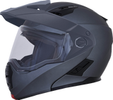Casco de motocicleta AFX FX-111DS - Gris escarcha - Grande 0140-0135 