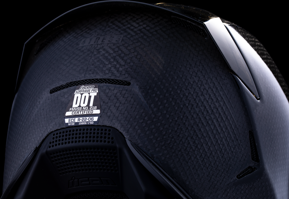 Casco ICON Airframe Pro™ - Carbono 4Tress - Negro - XL 0101-16656