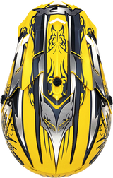 AFX FX-17 Motorcycle Helmet - Butterfly - Matte Yellow - XL 0110-7135