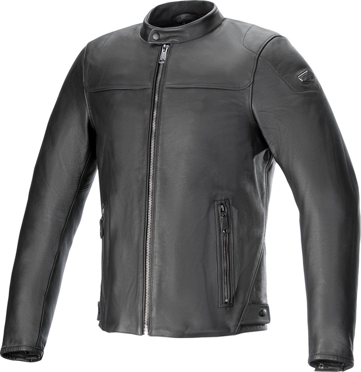Chaqueta de cuero ALPINESTARS Blacktrack - Negra - 4XL 3103824-1100-4X