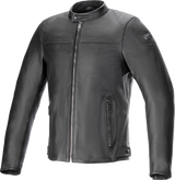 Chaqueta de cuero ALPINESTARS Blacktrack - Negra - 4XL 3103824-1100-4X