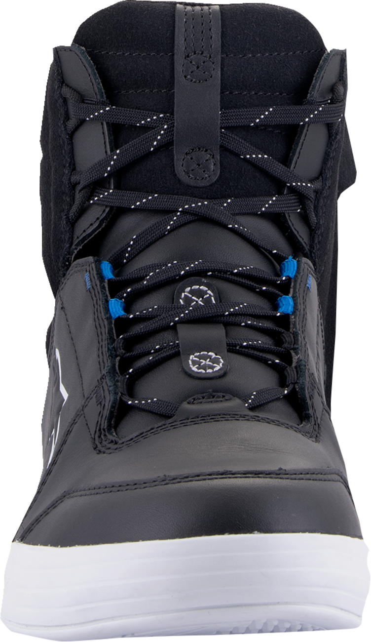 Zapatos ALPINESTARS Chrome - Impermeables - Negro/Blanco - Talla 8.5 (EE. UU.) 2543123-157-8.5