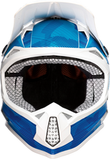 Casco juvenil MOOSE RACING FI - Camuflaje Agroid - MIPS® - Azul/Blanco - Mediano 0111-1533 