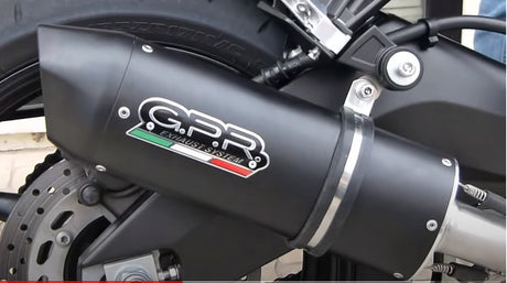 Yamaha Fz 8 2010-2016 Exhaust GPR Slip-on Furore Nero