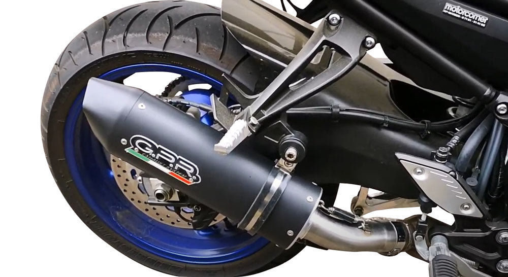 Yamaha Fz 8 2010-2016 Exhaust GPR Slip-on Furore Nero